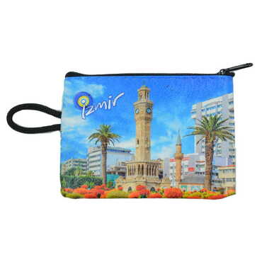 Myros - Izmir Themed Turkish Woven Wallet 113x80x8 mm