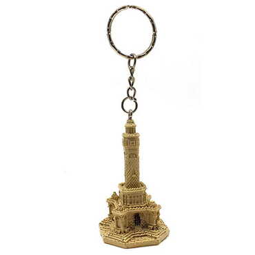 Myros - Izmir Tower Themed Polyester Keychain