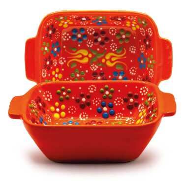 Kabartma Kulplu Kare Kase 85X120X38 Mm - 3