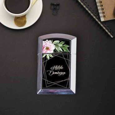 Woman Themed Customised Metal Epoxy Lighter