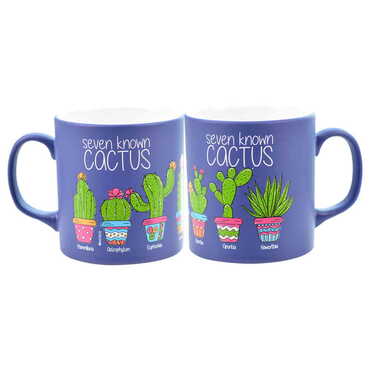 Cactus Themed Ceramic Custom Printed Mug - 7