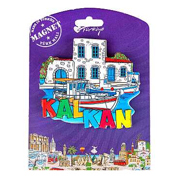 Kalkan Temalı Kartonetli Uv Polyester Magnet - Myros