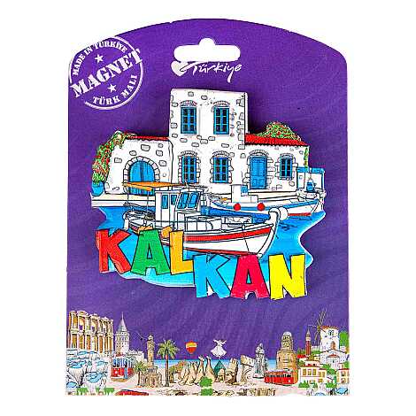 Kalkan Temalı Kartonetli Uv Polyester Magnet - 1