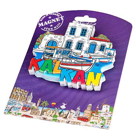Kalkan Temalı Kartonetli Uv Polyester Magnet - 13