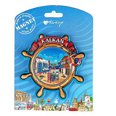 Kalkan Temalı Kartonetli Uv Polyester Magnet - 6