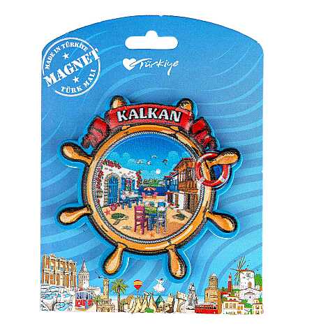 Kalkan Temalı Kartonetli Uv Polyester Magnet - 6