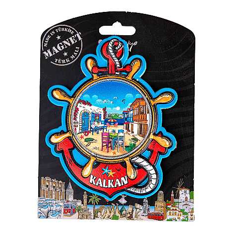 Kalkan Temalı Kartonetli Uv Polyester Magnet - 7