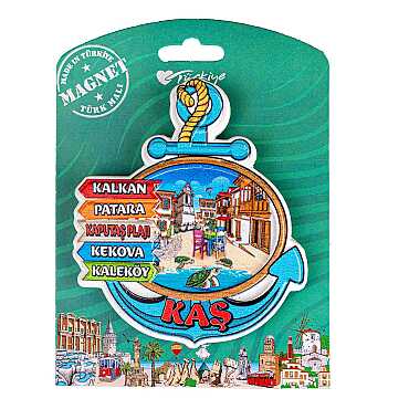 Kalkan Temalı Kartonetli Uv Polyester Magnet - 8