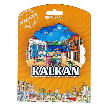 Kalkan Temalı Kartonetli Uv Polyester Magnet - 9