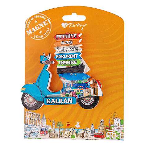 Kalkan Temalı Kartonetli Uv Polyester Magnet - 12