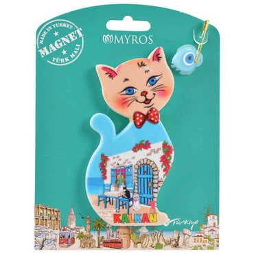 Kalkan Themed Plastic Base UV Printed Custom Backing Carded Fridge Magnet - 10