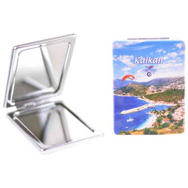 Myros - Kalkan Themed Custom Printed Rectangle Pocket Mirror