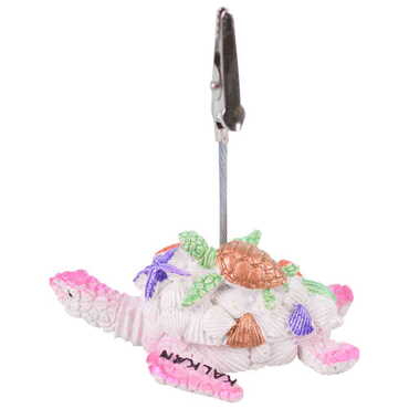 Kalkan Themed Polyester Turtle Note Holder - Thumbnail