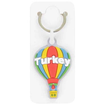 Toptan Kapadokya Temalı Kauçuk Anahtarlık - Standart - 2