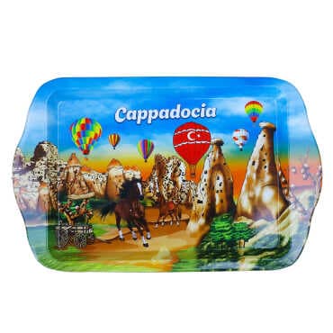 Cappadocia Themed Mini Tray Double Sided Printed