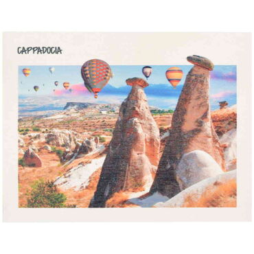 Wholesale Cappadocia Themed Myros Wooden Postcard 116x150 mm - 6