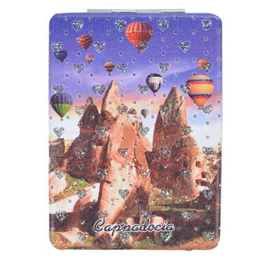 Wholesale Cappadocia Themed Myros Rectangle PU Mirror - 3