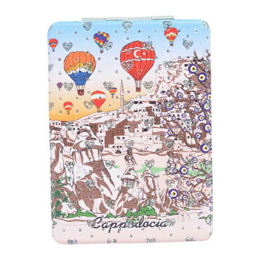 Wholesale Cappadocia Themed Myros Rectangle PU Mirror - 5
