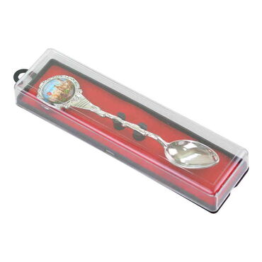 Wholesale Cappadocia Themed Myros Metal Souvenir Spoon 25x130 mm - 4