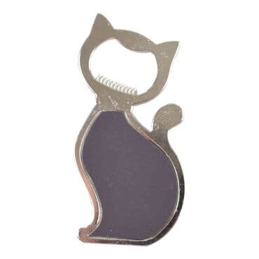 Wholesale Cappadocia Themed Myros Metal Cat Bottle Opener Refrigerator Magnet 97x48 mm - 2