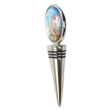 Wholesale Cappadocia Themed Myros Metal Bottle Stopper 45x115x20 mm - 3