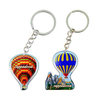 Cappadocia Themed Myros Special Shaped Keychain - 2
