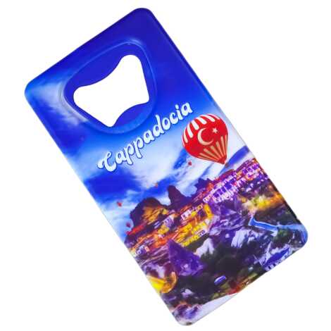 Kapadokya Temalı UV Baskılı Dikdörtgen Açacak - 2