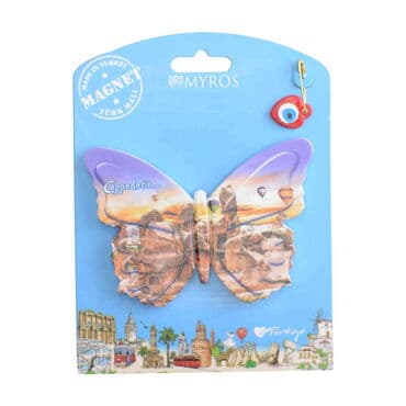 Cappodocia Themed Plastic Base UV Printed Custom Backing Carded Fridge Magnet - 9