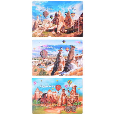 Toptan Kapadokya Temalı Uv Baskılı Puzzle 130x180 mm - 2