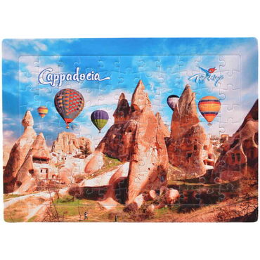 Toptan Kapadokya Temalı Uv Baskılı Puzzle 190x270 mm - Thumbnail