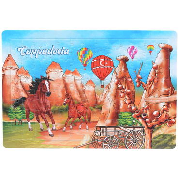 Myros - Toptan Kapadokya Temalı Uv Baskılı Puzzle 270x400 mm