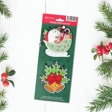 Toptan Kardan Adam Noel Baba Hediye Kutusu - Standart - 6