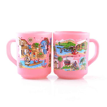 Myros - Kas Region Themed Colored Glass Mug