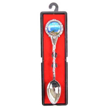 Kas Themed Collectible Souvenir Metal Tea Spon With Giftbox 25x130 mm - Standart - 2