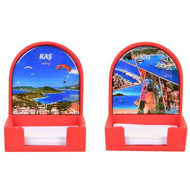 Kas Themed Polyester Note Holder - 2