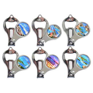 Kas Themed Customised Metal Epoxy Nail Clipper 60x32x14 mm - 2
