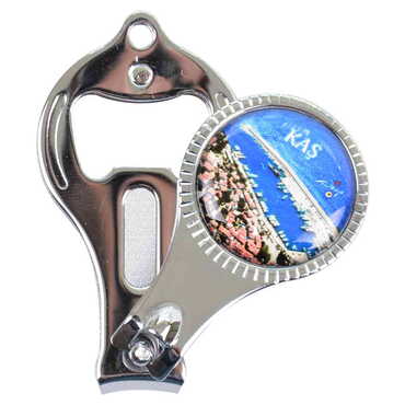 Kas Themed Customised Metal Epoxy Nail Clipper 60x32x14 mm - 3