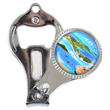 Kas Themed Customised Metal Epoxy Nail Clipper 60x32x14 mm - 4