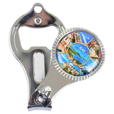 Kas Themed Customised Metal Epoxy Nail Clipper 60x32x14 mm - 5