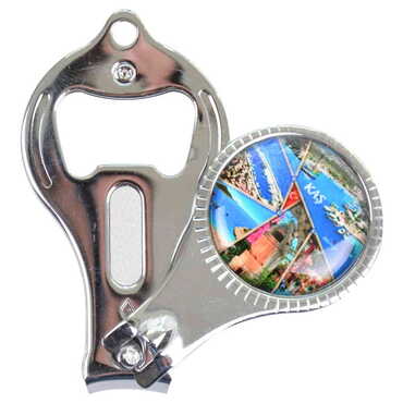 Kas Themed Customised Metal Epoxy Nail Clipper 60x32x14 mm - 8
