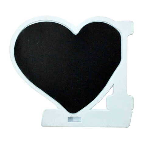 Kas Themed Customised UV Printed Plastic Base Heart Shaped Fridge Magnet 86x62 mm - 2