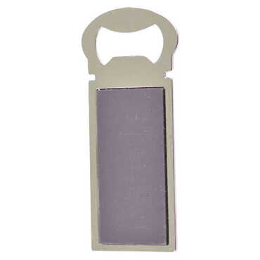 Kas Themed Metal Rectangle Magnetic Opener 33x90 mm - Thumbnail