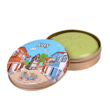 Kas Themed Tin Boxed Soap - Thumbnail