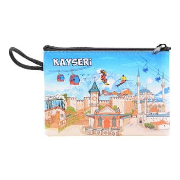 Kayseri Themed Turkish Woven Wallet  113x80x8 mm - 4