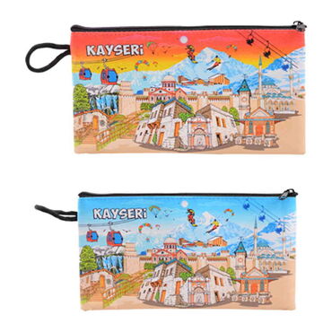 Kayseri Themed Turkish Woven Wallet  183x97x8 mm - 3