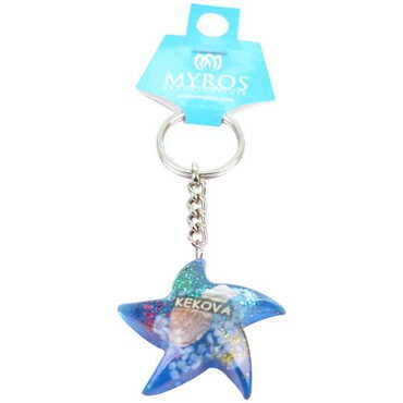 Kekova Themed Customised Transparent Polyester Keyring - 5