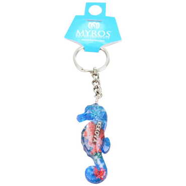 Kekova Themed Customised Transparent Polyester Keyring - Thumbnail