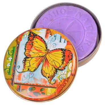 Butterfly Themed Tin Boxed Soap - 6