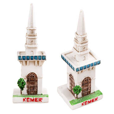 Kemer Clock Tower Figurine - 1