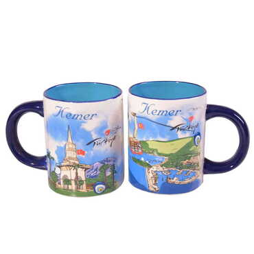 Myros - Kemer Themed Ceramic Mug